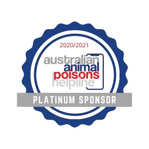 Australian Animal Poisons Helpline Platinum Sponsor