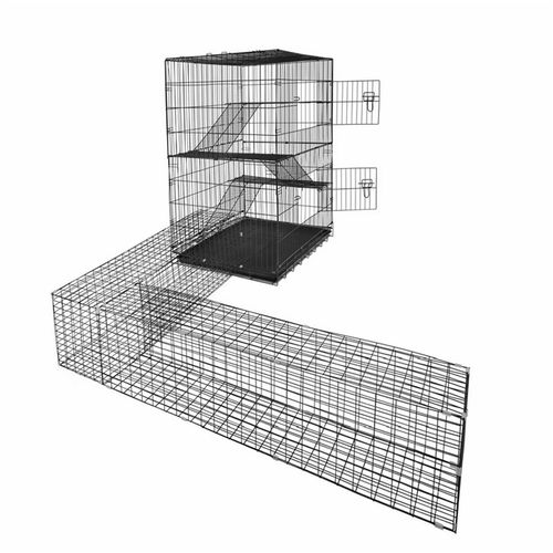 Bunnings RapidMesh Cat Enclosure With Tunnel (122 x 106 x 73.5cm) - $295