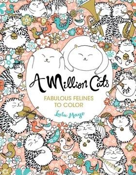 Cats colouring in book, a great gift for cat lovers of all ages